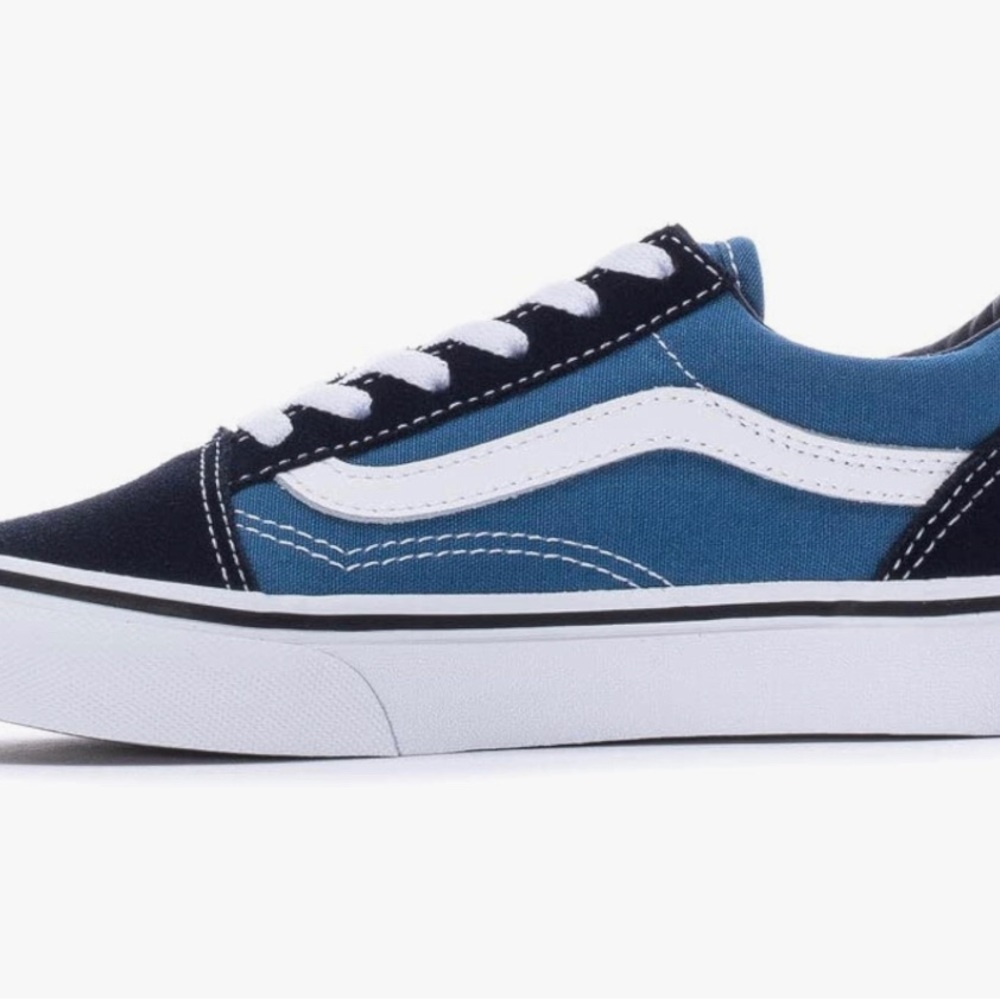Vans Kids Old Skool Navy/True White Skate